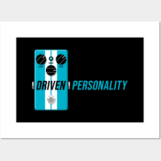 Driven Personality (blue) Posters and Art